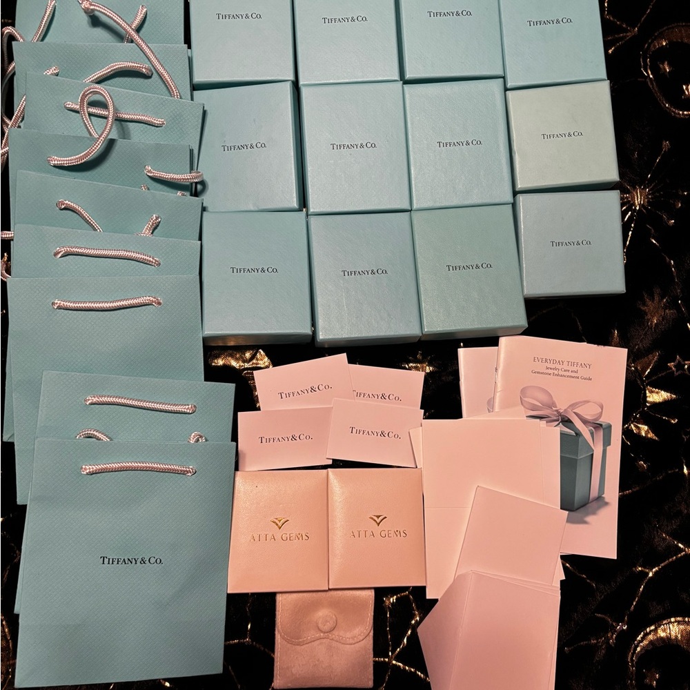 Tiffany & Co. Blue Gift Packaging Collection
